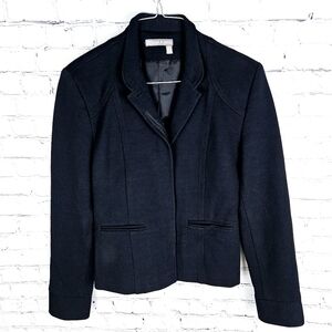 TRISTAN & ISEUT | stretch button up blazer jacket